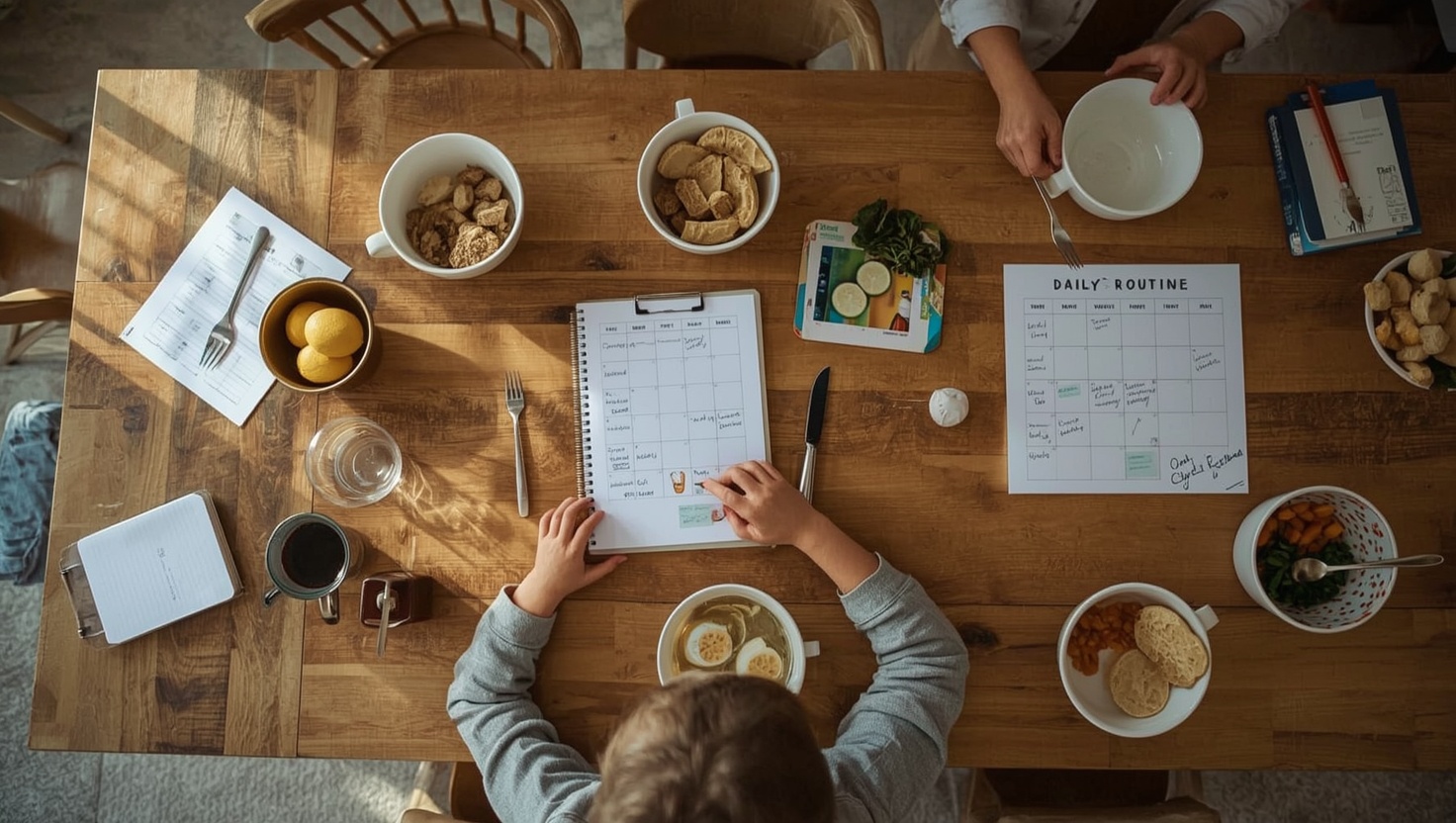 routinen für den familienalltag